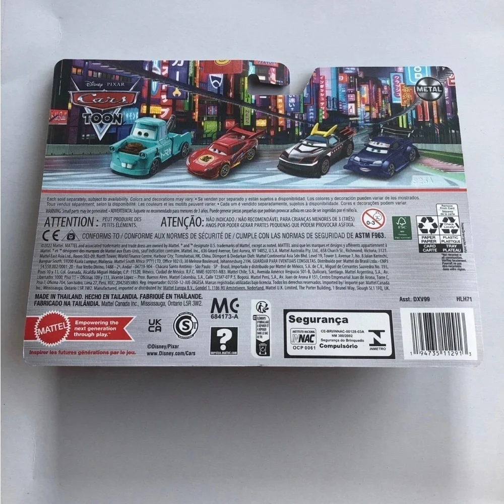 Disney Pixar Cars Diecast - 2-Pack - Kabuto & Kabuto Ninja - Tokyo Mater - NEW! - Picture 2 of 4